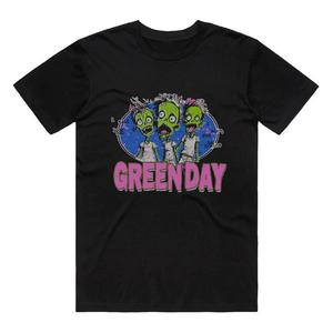 Green Day: Green Day - Zombies - Black T-shirt