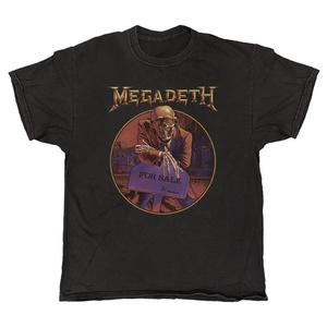 Vintage Band T Shirts: Megadeth - For Sale - Black Vintage T-shirt
