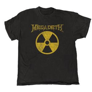 Vintage Band T Shirts: Megadeth - Radioactive - Black Vintage T-shirt