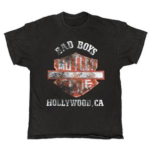 Vintage Band T Shirts: Motley Crue - Bad Boys - Black Vintage T-shirt