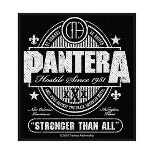 Pantera Patch - Stronger Than All (Sew On)