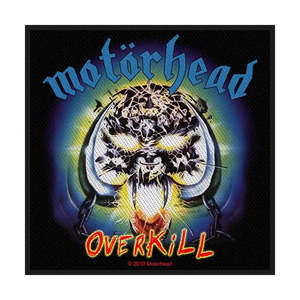 Metal T Shirts: Motorhead Patch -Overkill (Sew On)