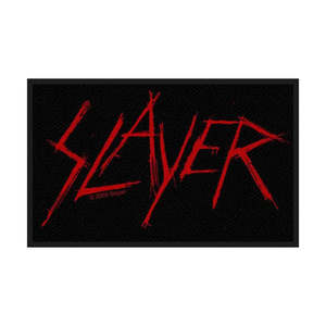 Metal T Shirts: Slayer Patch - Scratched Logo (Sew On)