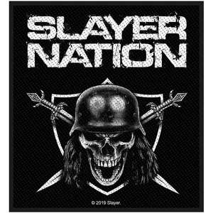 Metal T Shirts: Slayer Patch - Slayer Nation (Sew On)