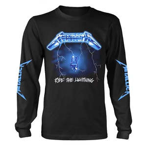 Winter Clothing: Metallica - Ride The Lightning - Black Long sleeve (w/back)