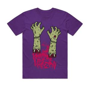 Bring Me The Horizon: Bring Me The Horizon - Zombie Hands - Purple T-shirt