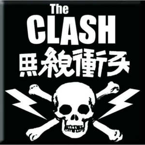 The Clash T Shirts: The Clash - Skull and Crossbones - Magnet