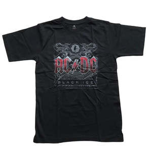 Kids Band T Shirts: AC/DC -Black Ice - Kids Black T-Shirt