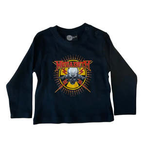 Kids Band T Shirts: Megadeth - Bullets Toddler Black Long Sleeve