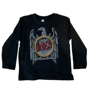 Slayer - Pentagram - Kids Black Long Sleeve