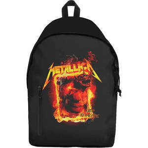 Kids Band T Shirts: Metallica Jump In The Fire Graphic Backpack