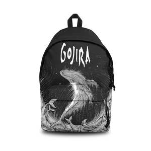 Gojira - Woodblock Whale Backpack
