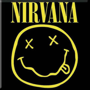 Kurt Cobain: Nirvana - Smiley - Magnet