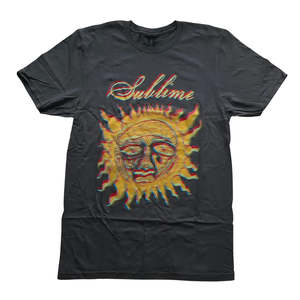 Sublime: Sublime - Yellow Sun Charcoal T-Shirt