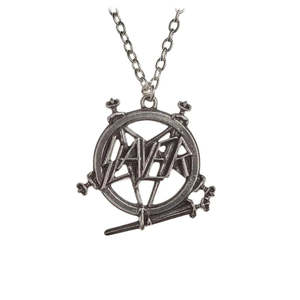 Metal T Shirts: Slayer - Sword Pentagram Necklace