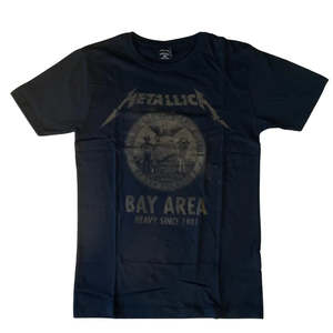 Metal T Shirts: Metallica - Bay Area - Black T-Shirt