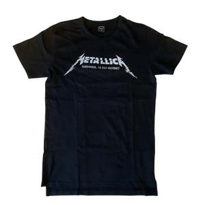 Metal T Shirts: Metallica - F & B - Black T-Shirt w/ Back Print