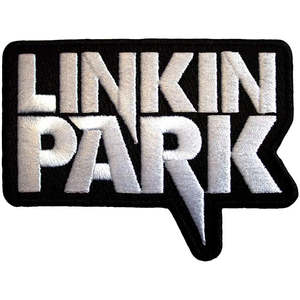 Linkin Park: Linkin Park Patch - White Logo (Iron On)