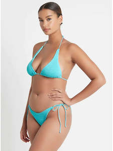 Bound By Bond Eye Swimwear: Bond-Eye Sofie Triangle Top Teal