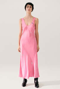 Silk Laundry: Silk Laundry Scoop Neck Dress Hogwash