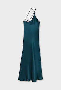 Silk Laundry: Silk Laundry Slope Dress Teal