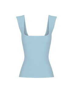Dominique Healy: Dominique Healy Naia Tank Blue