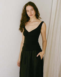 Dominique Healy: Dominique Healy Jill Singlet Black