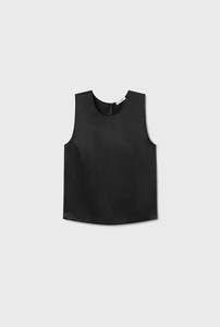 Silk Laundry: Silk Laundry Elena Top Black