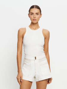 Kivari: Kivari Cameron Denim Short White