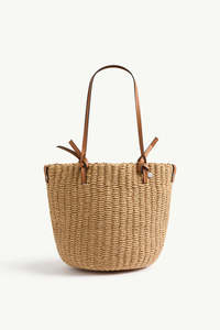 Sea Level Sundown Beach Bag Natural