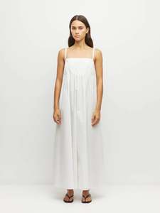 Juliette Hogan Katy Dress White