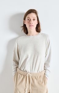 American Vintage Ypawood LS Top Heather Grey