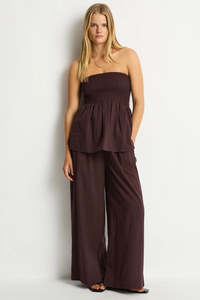 Sea Level Ripples Surf Pants Chocolate