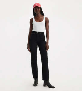 Levi's Wedgie Straight Black Sprout
