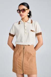 Karen Walker: Karen Walker County Skirt Mocha