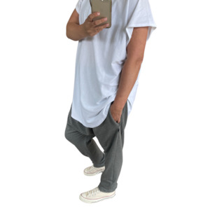 Essential: Organic Merino Cotton Mix Harem sweat pants