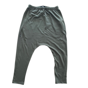 All: TWO DAUGHTERS - Organic Cotton / Merino Harem Pants  - Khaki