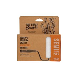 Microfibre Mini 100mm Paint Rollers 15mm Nap/10 Packs - Two Fussy Blokes