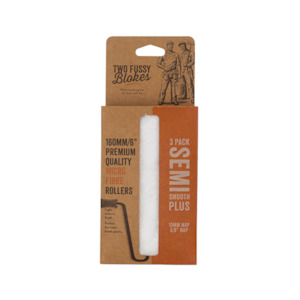Microfibre Mini 160mm Paint Rollers 15mm Nap/3 Packs - Two Fussy Blokes
