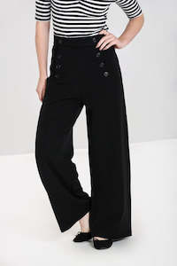 trousers: Navy Carlie Swing Trousers XS only