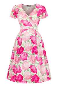 Lady Vintage: Pink Paradise Lyra Dress