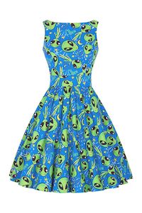 Lady Vintage: Alien Visitor Tea Dress