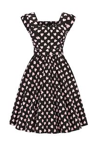 Pink Heart Swing Dress