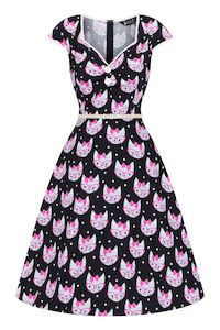 Retro Kitty Isabella Dress Size 8