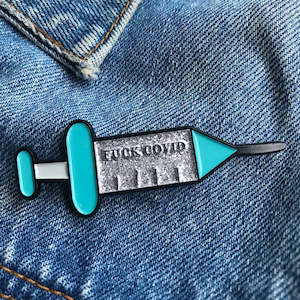 F**K Covid Pin