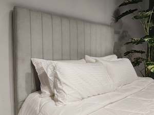 Products: Helvia Super King Headboard - Mint Fabric