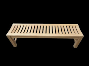 Outdoor Furniture: BACKLESS WINDSOR BENCH 180cms