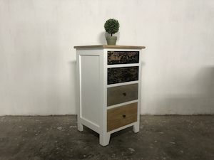 Bedside Cabinet: Bed Side Table/Lamp Table - Mindi Wood