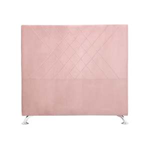 Wilson Headboard - Double Size - Purple Pink Velvet - CLEARANCE PRICE