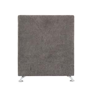 Lily Headboard - King Single Size - Dark Grey Fabric